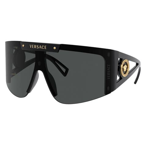 versace black medusa visor shades|Versace sunglasses medusa vintage.